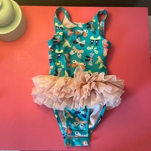 Cat & Jack ruffle swimsuit 2T